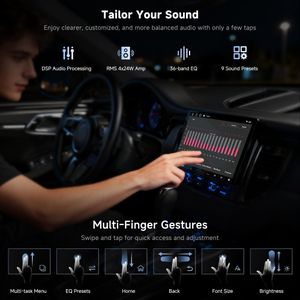 ATOTOZONE 10" QLED Car Stereo – Touchscreen Android Head Unit