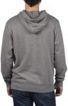 Top of the World Men's Standard Fleece Pullover Hoodie, Graphite Heather, Large