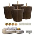 Yes4All 4 Inches Square Wooden Furn