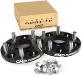 2pc 15mm Hubcentric Black Wheel Spa