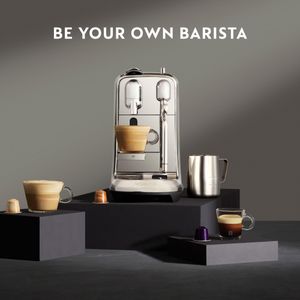 Nespresso Creatista Plus Coffee Machine – Stainless Steel Espresso Maker