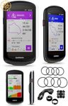 Garmin Edge 1040 (Solar) GPS Bike Computer Bundle - VO2 Max, Maps, & Multi-GNSS - includes PlayBetter Tempered Glass Screens & MTB Mounts