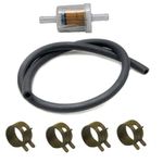 Briggs and Stratton Genuine 691035 Fuel Filter Set (All Genuine Parts) (Filter, Fuel Pipe & 4 Hose Clamps)