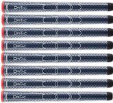 Set of 8 WINN DRI-TAC STANDARD Golf Grips - Non-Slip & Cushioned Comfort - Moisture-Wicking & Shock Absorption - AVS Technology - Hand Alignment & Lighter Grip Pressure - Tacky in All Weather