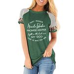 Way Maker Miracle Worker Promise Keeper T-Shirts My God Shirts Woman Letter Tee