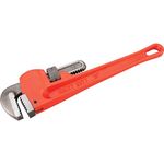 Performance Tool W1133-12B Heavy-Duty Adjustable Straight Pipe Wrench, 12-inch