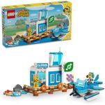 LEGO® Animal Crossing™ Fly with Dodo Airlines 77051 Airport Playset, Kids’ Seaplane Toy and Pilot Minifigure Inspired by The Video Game Series, Toy for Girls and Boys Aged 7 Plus