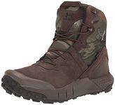 Under Armour Men's Military Grade Valsetz Reaper Waterproof Tactical Boot, (100) Maverick Brown/Ua Forest as Camo/Cannon, 8.5