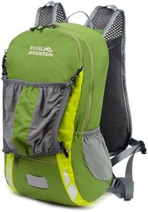 Bike Backpack With Rain-Cover, Mountain Biking Backpacks, Lightweight Packable Daypack Waterproof For Travel, Small Backpack For Bicycle Riding,Hiking,Camping (Army Green)