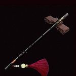 Bamboo Flute Beginner Transverse Dizi Flute Traditional Chinese Musical Instrument Mo Dao Zu Shi Cosplay Wei Wuxian Chen Qing Flute(E)