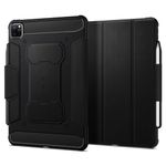 Spigen Rugged Armor Pro Designed for iPad Pro 12.9 inch Case M2 6th Generation (2022) / 5th Generation (2021) with Pencil Holder - Black