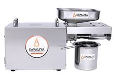 Savaliya Industries 750 Watts Oil Press Machine, Oil Extraction Machine, Silver