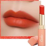 Oulac Orange Creamy Matte Lipstick|