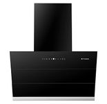 Faber 60 Cm 1350 M3/Hr Slant, Filterless Auto Clean Chimney,12 Yr Warranty On Motor (2 Yr Comprehensive), Itailan Design, (HOOD BLISS FL SC AC BK 60, Touch & Gesture Control, Black)