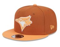 New Era MLB Toronto Blue Jays Two-Tone Color Pack 9FIFTY Snapback Hat - Brown/Orange