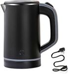 Focustar Portable Electric Kettle 800ML Kettle for Travel Stainless Steel Keep Warm Electric Kettle Auto Shut-Off & Dry Burinig Protection Australian plug