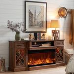 OKD 3-Sided Glass Farmhouse Firepla