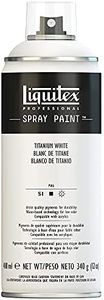 Liquitex Professional Spray Paint, 12-oz (400ml), Titanium White