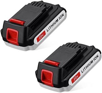 Magolin 2Pack 3600mAh 20Volt Replacement Battery Compatible with Black and Decker 20V LBXR20 LB2X4020-OPE LBX20 LST220 LB20 LBX4020 LBXR2020-OPE LBXR20B-2 Cordless Tool Lithium Ion Batteries