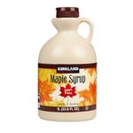 Kirkland Maple Syrup, 100% Pure and Natural, Grade A, Robust Taste 1L (case of 1)