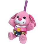 VTech 502353 Little Singing Puppy, Educational Toy, Baby Musical Interactive Toy with Lights and Sounds, Gift Suitable for 3-18 Months Boys and Girls, Pink, 5.0 cm*11.0 cm*11.0 cm.