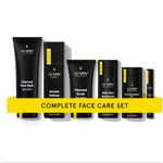 Lumin - The Complete Skincare Gift Set for Men: 6 Piece Kit to Help with Clogged Pores, Dark Circles, Fine Lines, Wrinkles, Dryness, and Acne Scars - Achieve Your Best Look