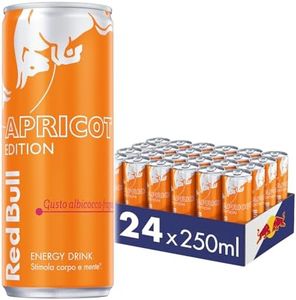 Red Bull Energy Drink, Gusto Albicocca-Fragola, 250 ml (24 Lattine)