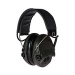 MSA Sordin Supreme BASIC with Aux Input and Grey Leather Band SOR75301 SNR25 Active Hearing Protection Capsule Ear Protection