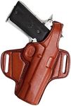 Tagua BH1-137 Thumb Break Belt Holster, Taurus Judge 410/3", Brown, Right Hand