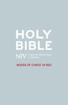 NIV Bible - Words of Christ in Red (New International Version)