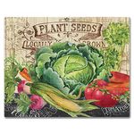 CounterArt Our Farm Glass Cutting Board, 15" x 12"