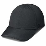 GADIEMKENSD Mens Hats Baseball Cap UPF 50+ Sun Quick Dry Lightweight Breathable Trucker Hat Outdoor Hiking Fishing Run Golf Sports Dad Mesh Hats A Go Running Hat Quick Drying for Men Women Mens Black