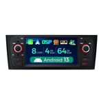 XTRONS 6.1 inch Single Din Android Car Stereo Bluetooth for Fiat Grande Punto Linea, Octa-Core 4GB+64GB Radio Player Built-in 4G DSP WIFI Car Play Android Auto GPS Sat Nav, Optional DAB+