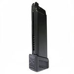 WE 24rd Gas Magazine with Extension Mag Base for WE G17 / G18 / G18C / G34 Airsoft GBB (Black)