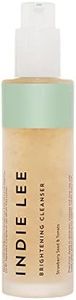 Indie Lee Brightening Facial Cleanser - Daily Hydrating Cleanser, Makeup Remover & Exfoliating Face Mask to Brighten, Firm & Protect Dry Skin - Clean, Gentle Face Wash (4.2oz)