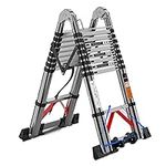 Telescopic Ladder 30 FT Aluminum Te