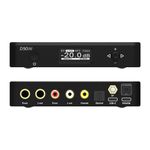 Topping D50 III 2*ES9039Q2M DAC, XMOS XU316 USB DAC, Tpye-C USB/Optical/Coaxial to RCA/TRS DAC, USB-C SPDIF Input Digital-Analog Converter, Hi-Res Audio DAC, Home Audio DAC with 12V Trigger (Black)