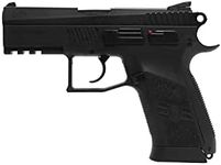 ASG CZ 75 P-07 Duty .177 Caliber Steel BB Airgun Pistol, Black, Non-Blowback Air Gun