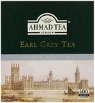 Ahmad Tea Earl Grey (Pack of 1, Total 100 Tea Bags)