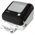 Helett® H30CPro Wireless(Bluetooth+USB)Thermal Label Printer with Inbuilt Paper Holder Compartment|4*6 Shipping Label &Barcode Label|203Dpi Resolution|152mm/s Speed|Connect Windows,Mac(1Year Warranty)