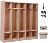 GarveeHome 5-Section Classroom Coat