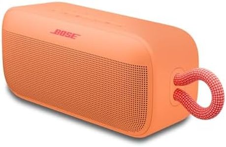 Bose SoundLink Plus Portable Bluetooth Speaker, Wireless Outdoor Speaker, Up to 20 Hours Battery Life, Waterproof and Dustproof, Sunset Peach