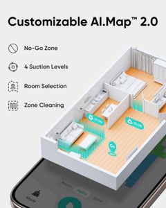 eufy L60 Hybrid Robot Vacuum Cleaner – Smart Mop & Vacuum Combo