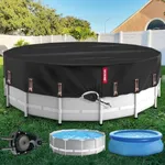 QH.HOME 24 Ft Round Pool Cover with