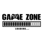 Game Zone Loading Wall Decals, Video Game Wall Stickers, Removable Art Design Gamers World Wall Decor for Boys Room Home Playroom Bedroom Walls Background Decoration (22"L x 9.1"H)