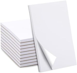 Thboxes 10 Pack Note Pads, 4"x 6" Writing Pads Scratch Pad 50 Sheets per Pad Small Memo Pad Server Notepad Blank Notepads for Nurse Gifts Office School Home to Do Lists Grocery List