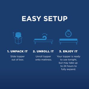 Tempur-Cloud 2-Inch Queen Mattress Topper – Pressure-Relieving Foam