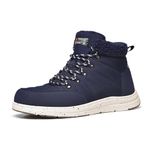 Bruno Marc Men's Winter Snow Boots Warm Lightweight Casual Ankle Booties,SBSB2311M,Blue,Size 11 M US