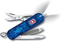 Victorinox Swiss Army 53188 Signature Lite Pocket Knife, Sapphire, 58mm