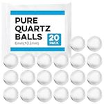 20 Pack - Quartz Pearl Beads Balls,
